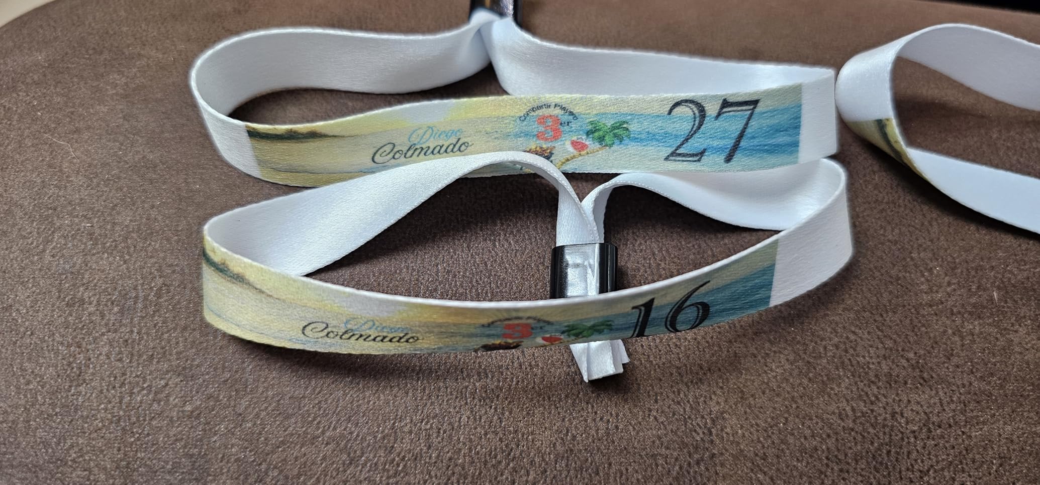 100 WristCo Gold Cloth Event Wristbands - Plastic Closure to Prevent Transfer or Reuse - Premium-Grade Fabric Bracelets for Party Entry, Summer Camp, VIP Identification, Drink Ticket ID customer photo 2