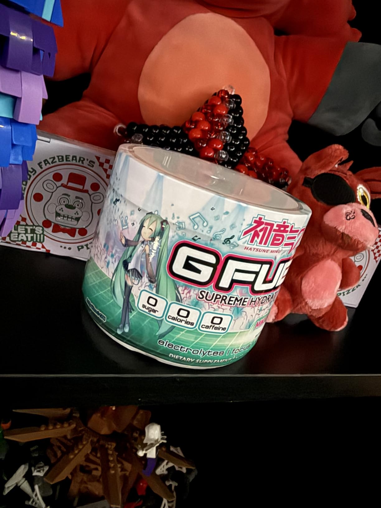 G Fuel Pewdiepie Supreme Hydration, Electrolyte Powder Mix for Energy & Focus, Sugar and Caffeine Free Supplement with Essential Vitamins & Minerals, Lingonberry Fruit Flavor, 3.3 oz - 30 Servings customer photo 1