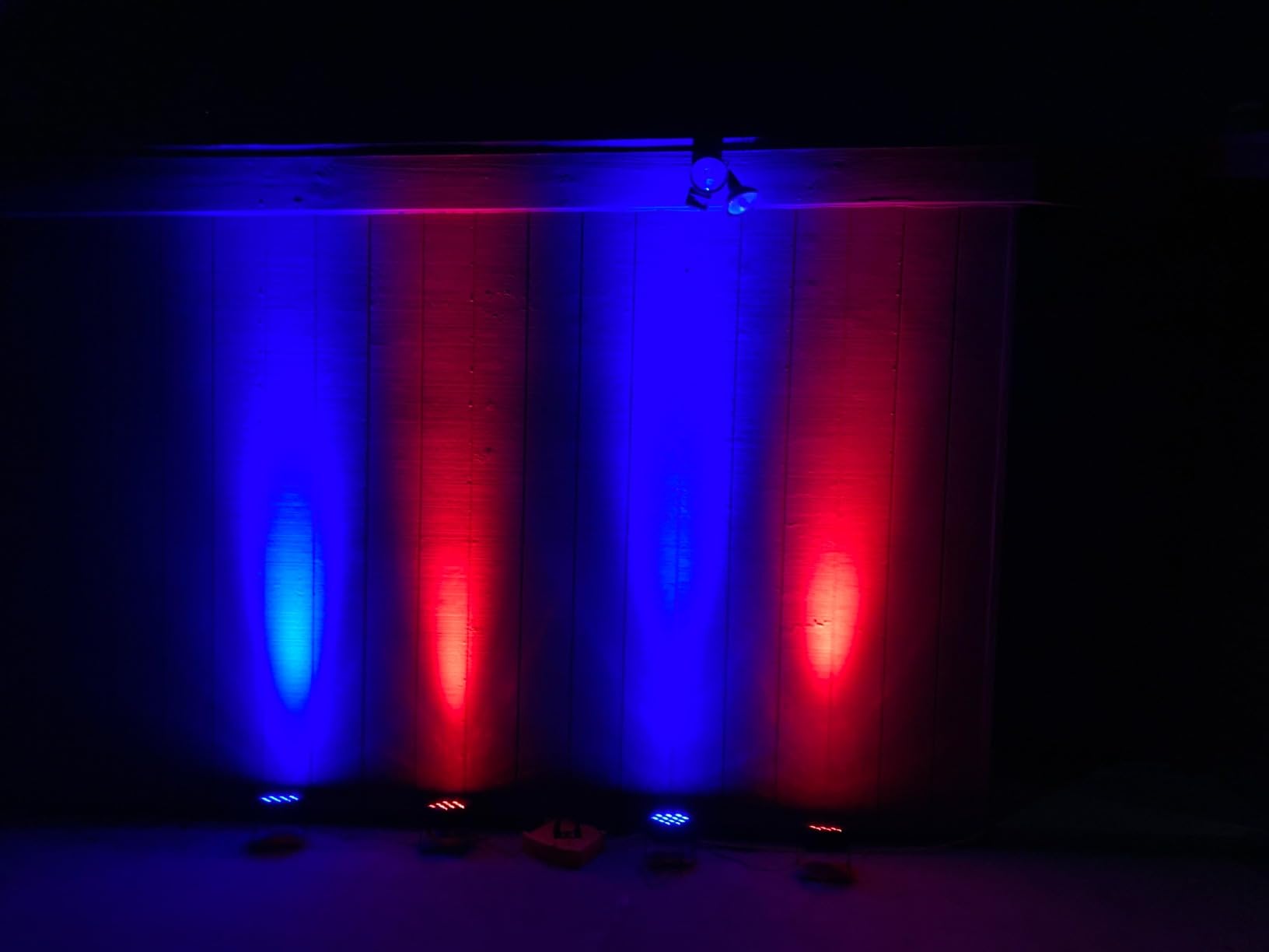 36LEDs RGB Stage Par Lights - OPPSK 36W Sound Activated Multi Modes - Remote DMX Control - Easy Setup - Uplights for Events DJ Music Dance Party Wedding Church Bar Club Stage Lighting (4Pack) customer photo 1