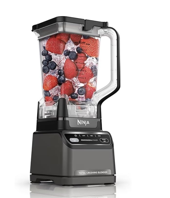 Ninja Professional Blender 2.0 | Smoothie Maker, Drink Mixer, Grinder, Ice Crusher | Total Crushing Technology, Auto-iQ Program, 1200W Power, XL 72-oz. Pitcher | Dark Grey | BR201AMZ customer photo 2