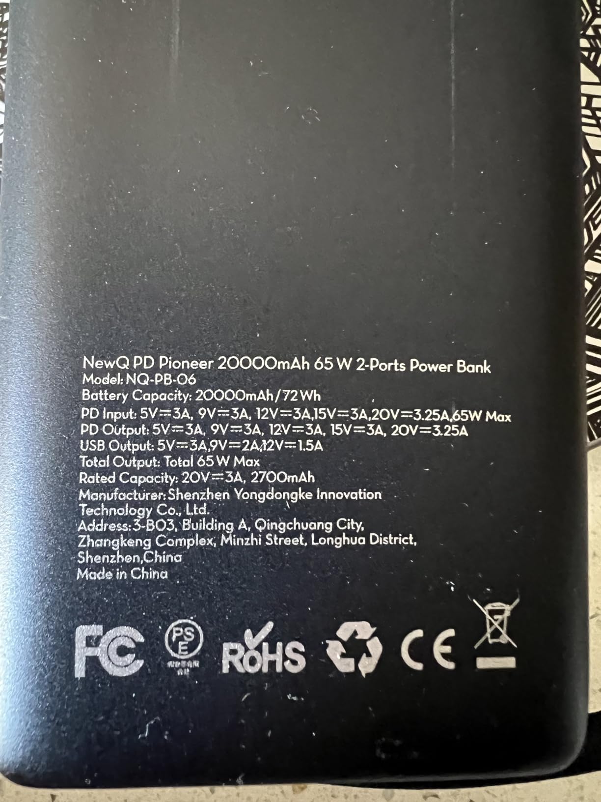 NEWQ 2-in-1 Steam Deck Battery Bank & Stand for Steam Deck/Steam Deck OLED, 20000mAh 65W PD3.0 Fast Charging Power Bank, Steam Deck Accessories, with Dual USB C Cables（Not Suitable for Case） NQ-SD-02 customer photo 2