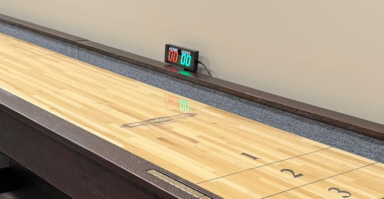 YZ LED Portable Digital Scoreboard, Tabletop Electronic Scoreboard with Remote customer photo 1