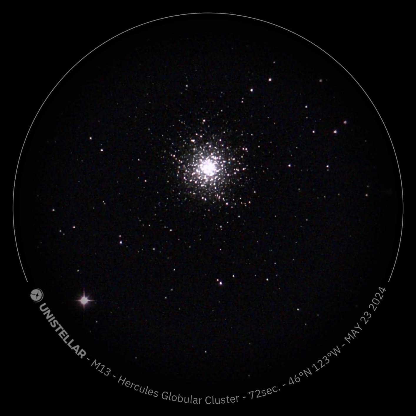 Odyssey - UNISTELLAR Smart Telescope (no Eyepiece), 85mm f/3.9 (320mm) Digital & Computerized, App-Controlled Motorized Alt-Az, Enhanced Vision, RAW/FITS Export, 64GB, Tripod, 5h Battery customer photo 2