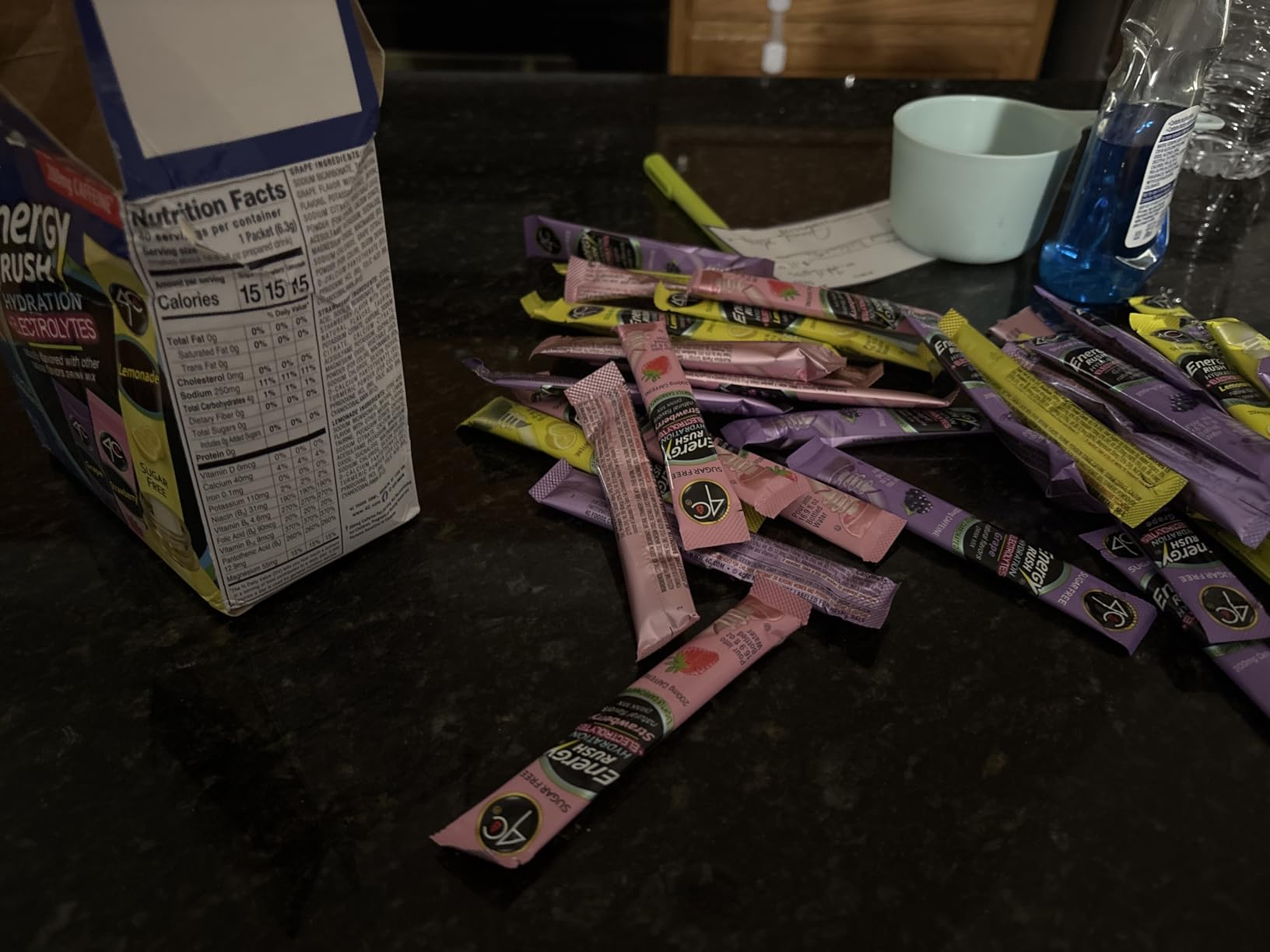 4C Energy Rush PSD with Electrolytes Variety Pack Stix, 40 ct customer photo 1