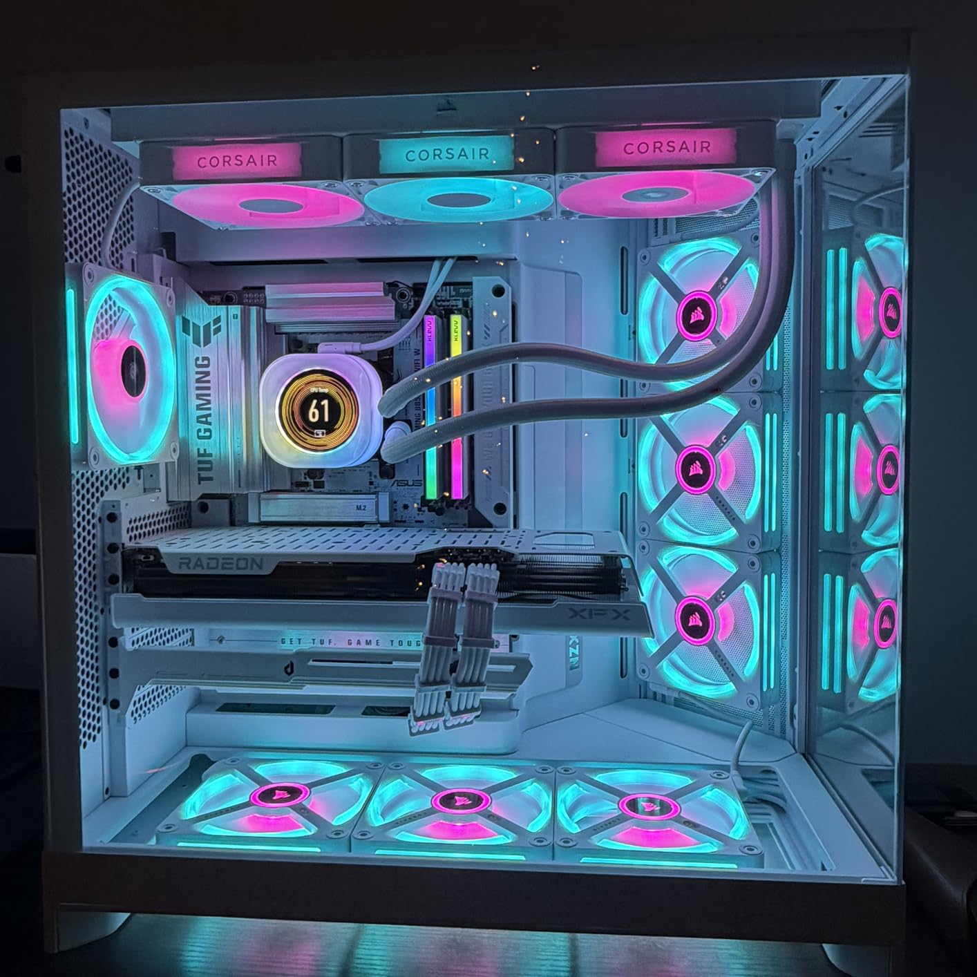 KLEVV CRAS V RGB DDR5 32GB (2x16GB) 6000MHz CL30 SK Hynix A-Die 1.35V Gaming Desktop Ram Memory XMP 3.0 / AMD Expo Ready - White customer photo 2