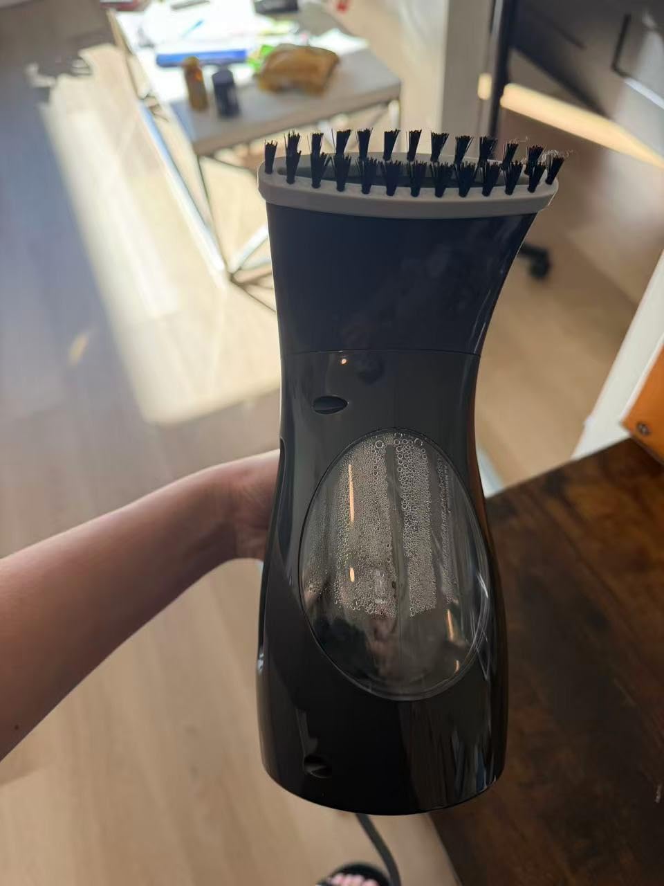 HiLIFE Upgraded Steamer for Clothes, Handheld & Portable, 1100W Powerful Steam, 300ml Big Capacity & No Leak Design, 30S Fast Heat-up, Quick Wrinkle Remover, Compact Size for Travel, ONLY 120V customer photo 2