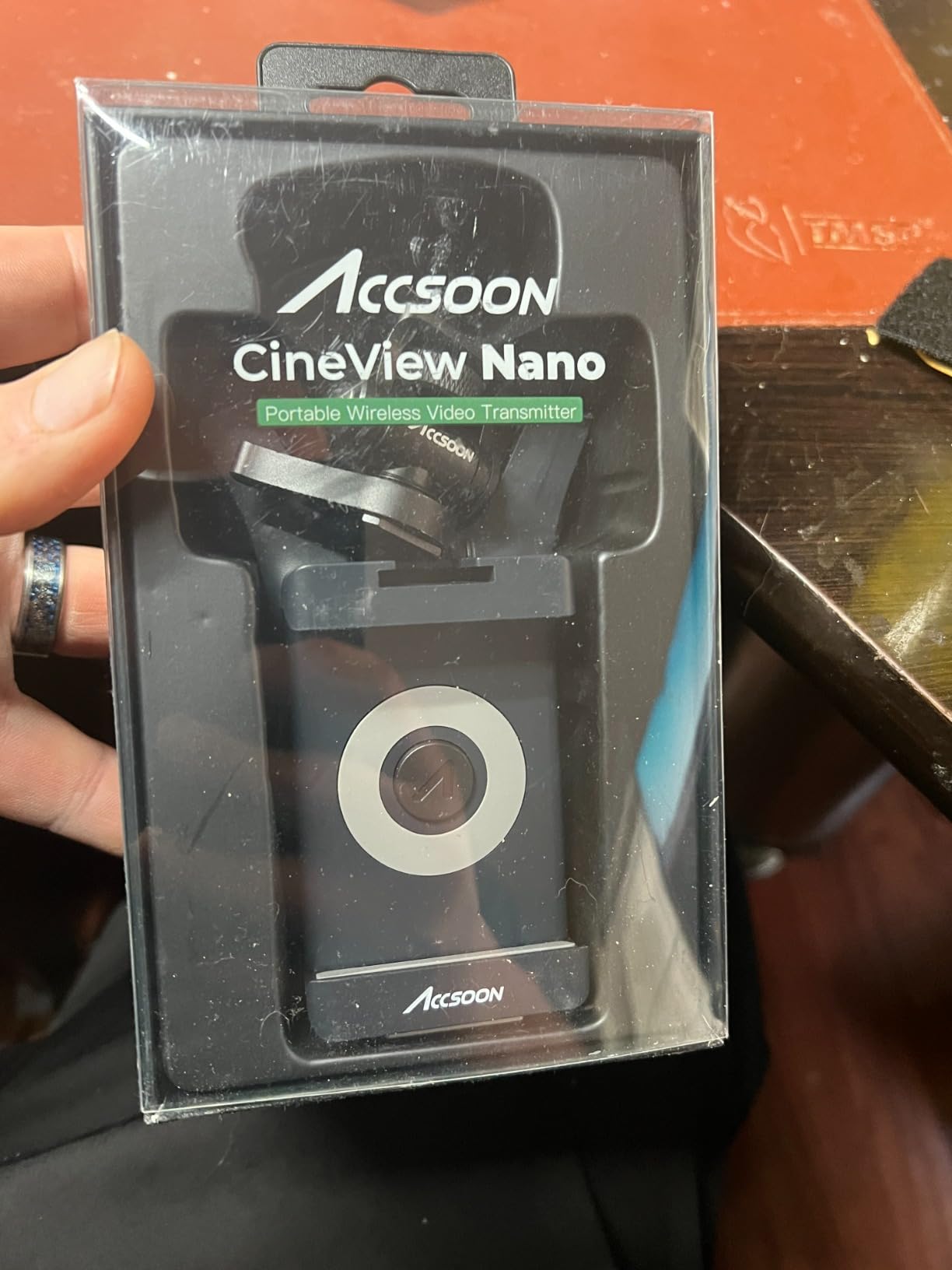 Accsoon CineView Nano Wireless Video Transmitter, 5G HDMI Camera Transmitter 1080p60 500ft Range 60ms Latency, Compatible with RS2/RS3/RS3 Pro/Switch/DSLR, Support iOS/Android 4 App Monitoring customer photo 1