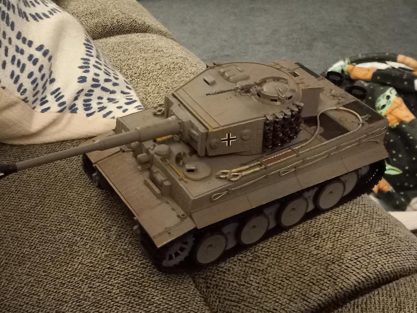 TOUCAN RC HOBBY 1/24 RC Battle Tank Tiger I Remote Control Military Tanks Infrared Combat Adult Toys for Adult Mini RC Tiger I customer photo 2