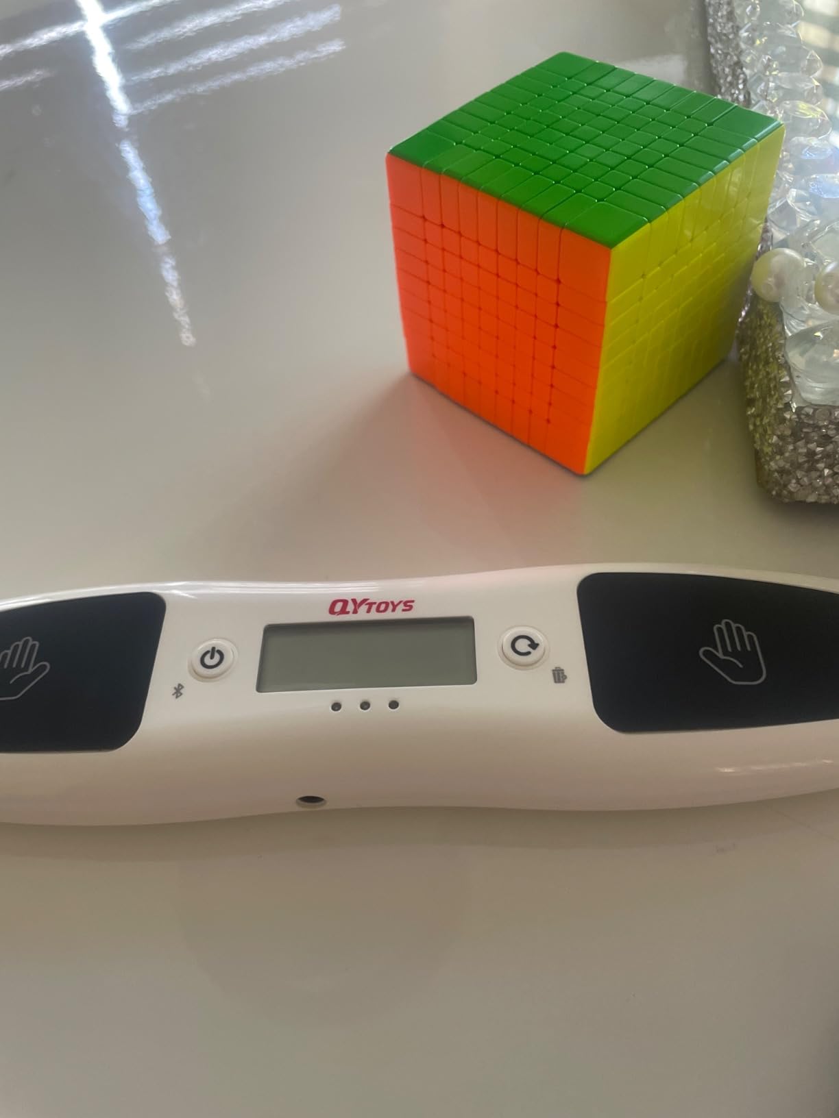 LiangCuber QiYi Cube Smart Timer,Smart Timer for 3x3 Speed Cube,Intelligent Timing with App customer photo 2