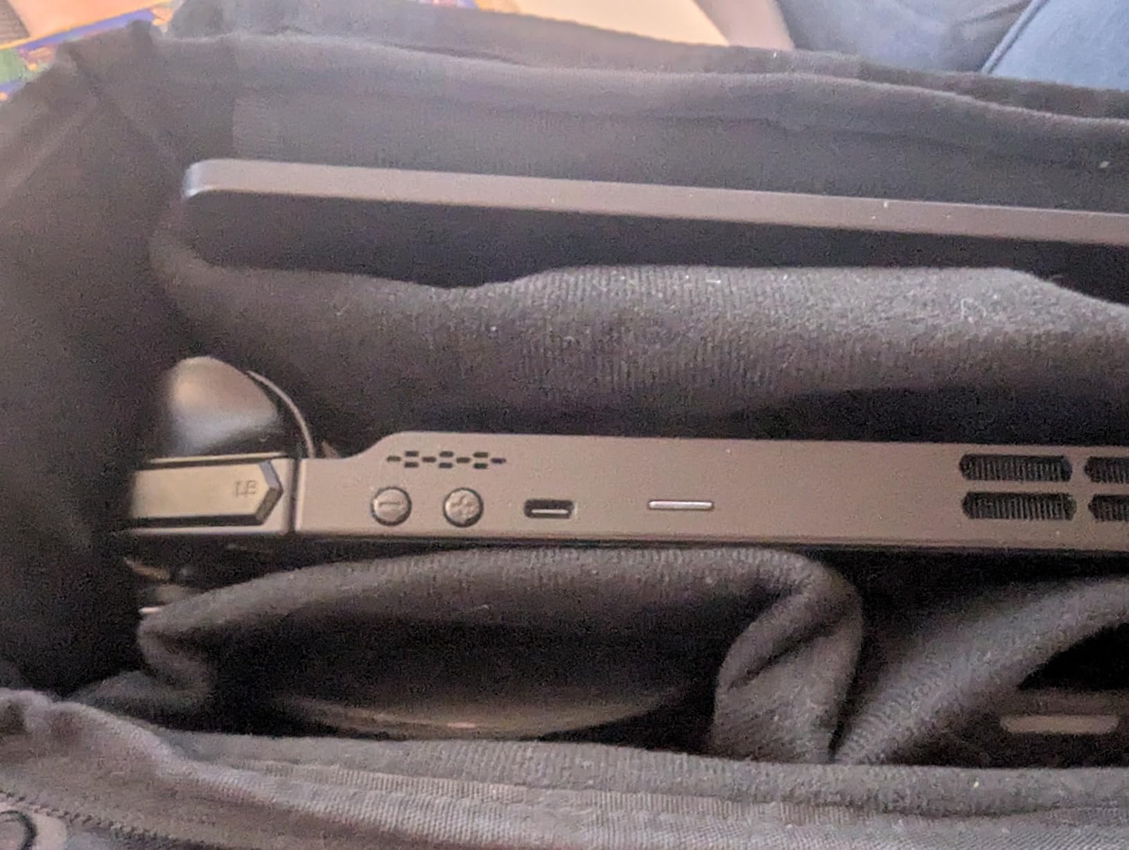 PGmoon Travel Bag Compatible with Steam Deck (OLED)/ Legion Go / Go S / Switch 2, Tactical Shoulder Storage Carrying Case with Pockets for Dock, AC Adapter, Controllers customer photo 2