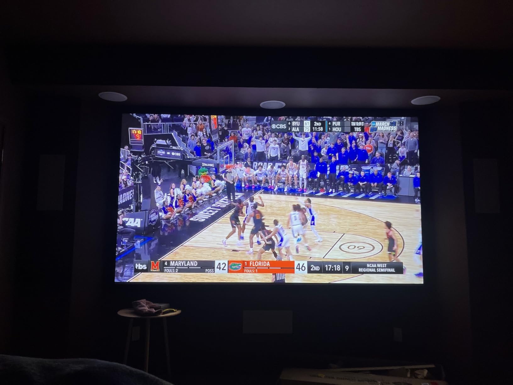 BenQ TK710 4K Laser 3200 Lumens Movie and Gaming Projector with 4ms Response Time, 240Hz Refresh Rate, HDR10 & HLG, ARC/eARC Support, Vertical Lens Shift, 3D Keystone, 1.3x Zoom, HDR Game Modes customer photo 1