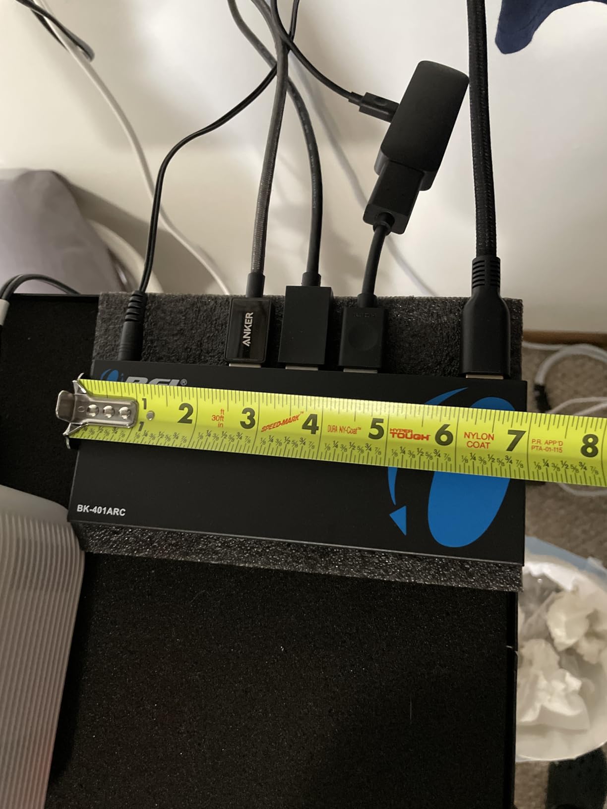 OREI 8K eARC HDMI 2.1 Switch 4x1, Switcher with Audio Extractor UltraHD Supports Upto 4K @ 120Hz PS5, Xbox, Gaming, Remote Contorl IR EDID HDCP 2.3 - Optical Out, L/R Headphones (BK-401ARC) customer photo 1