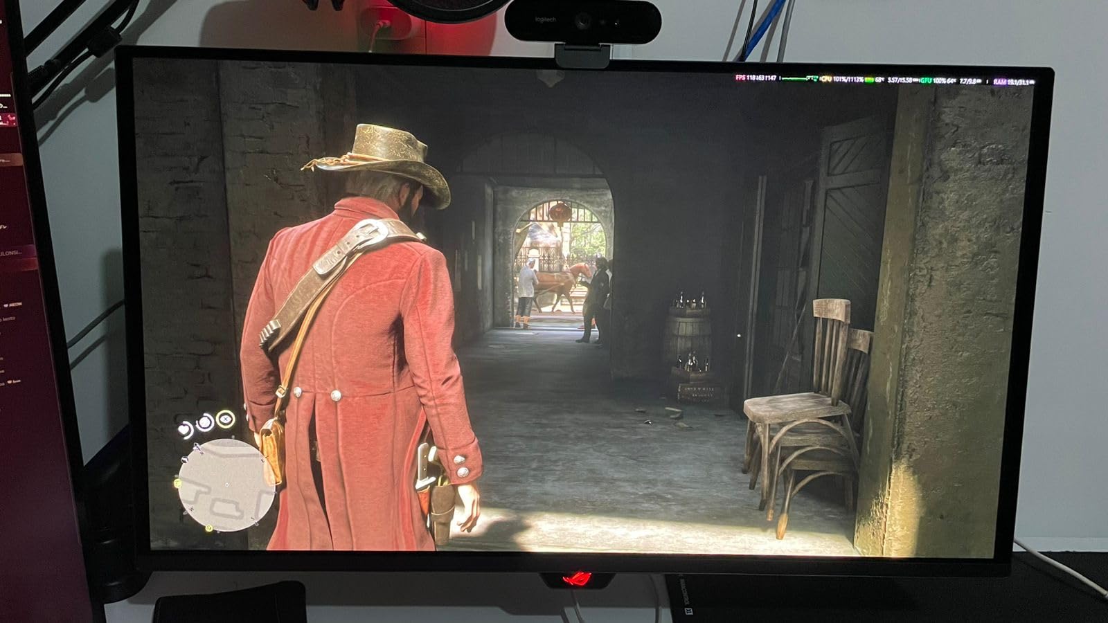 ASUS ROG Strix 26.5 1440P QD-OLED Gaming Monitor (XG27ACDNG) - QHD (2560x1440), 360Hz, 0.03ms, Custom Heatsink, OLED Care+, G-SYNC Compatible, 99% DCI-P3, DisplayWidget, AI Gaming, 3yr Warranty customer photo 2