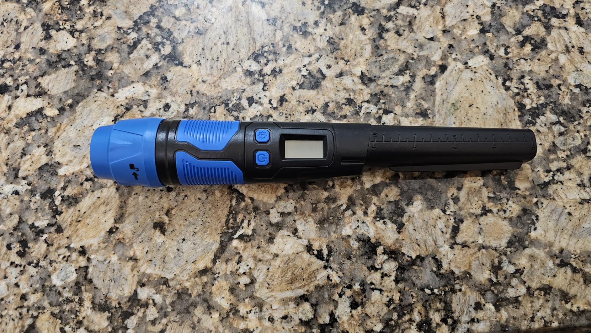 CKG Metal Detector Pinpointer 360° Detection, Professional Metal Detector Wand for Adults with LCD Screen & 3 Alert Modes, Fully Waterproof IP68, Color Blue customer photo 1