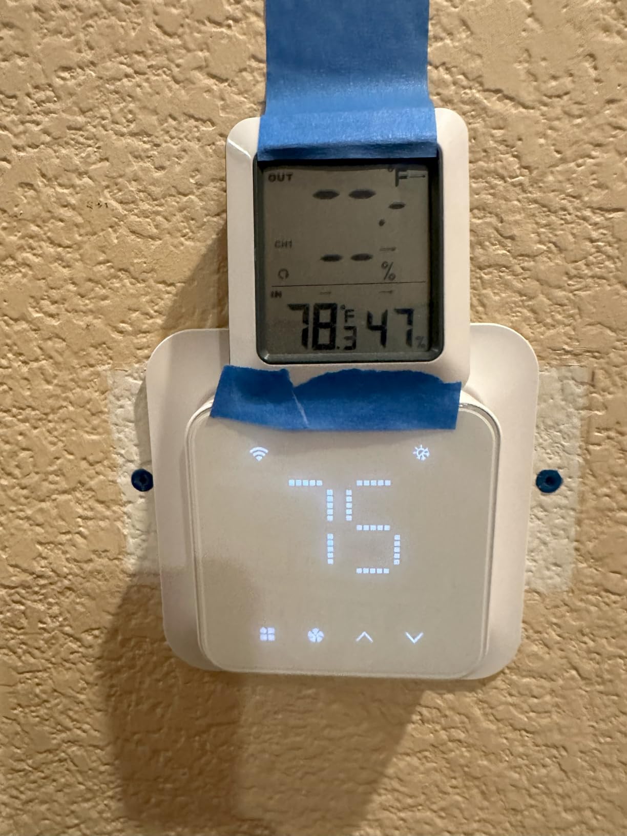 meross Smart Thermostat for Home, WiFi Thermostat Works with Matter, Alexa, Apple Home, Google Assistant, App & Voice Control, 7x24h Scheduling, Energy Saving, C-Wire Required (Not Included) customer photo 1