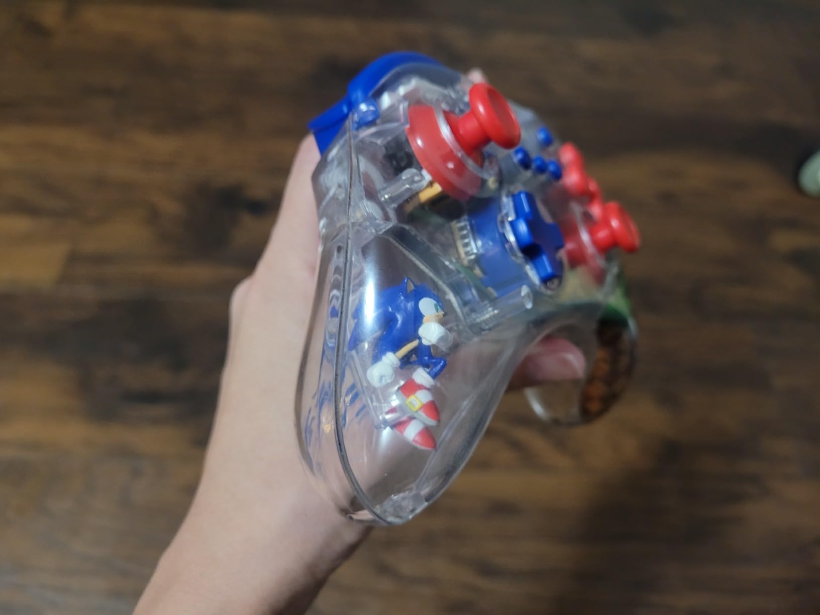 PDP REALMz Wireless Nintendo Switch Pro Controller, Customizable LED, 40 Hour Rechargeable Battery Power,Officially Licensed by Nintendo: Minecraft Steve -Forest Biome customer photo 1