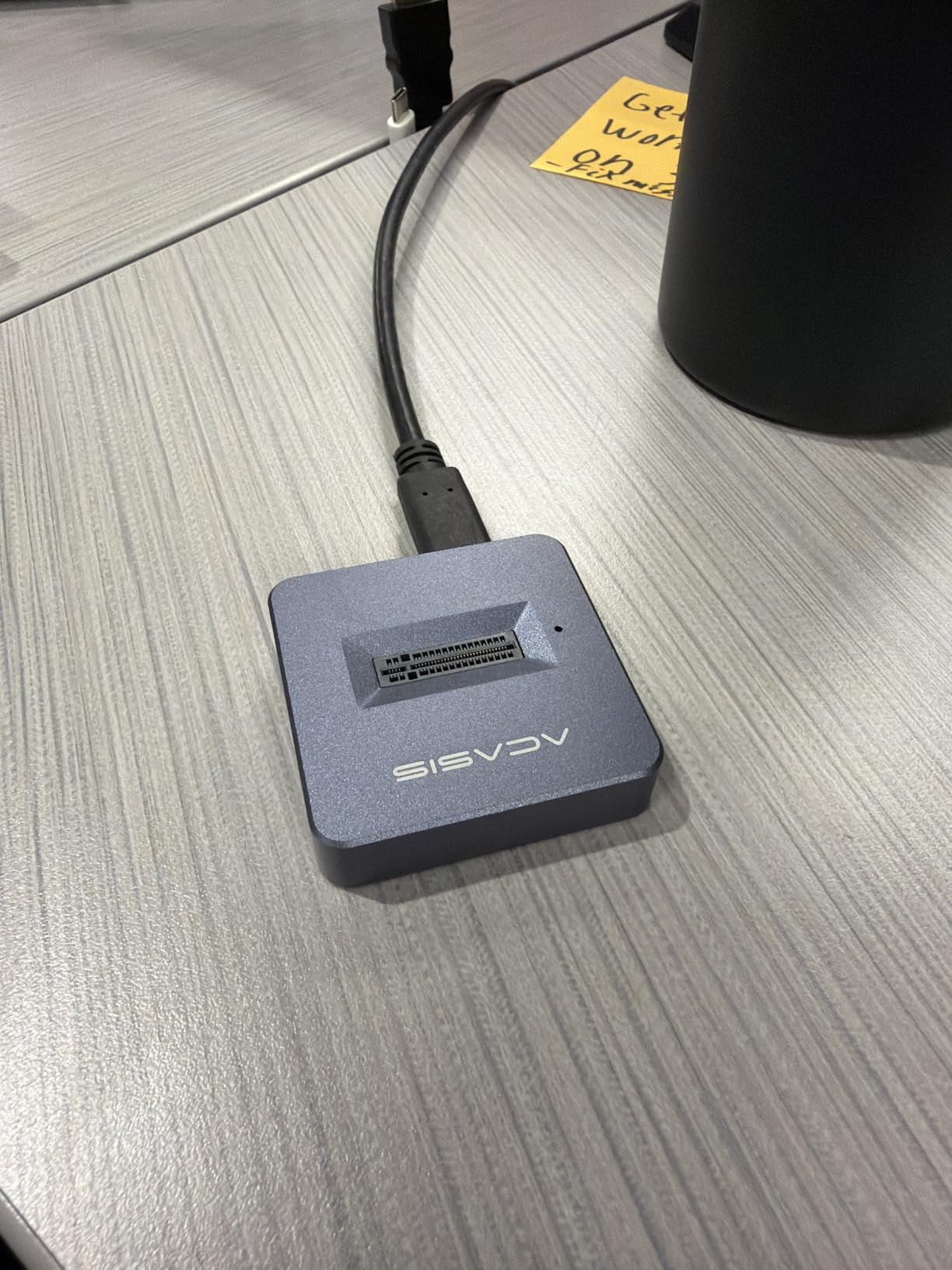ACASIS NVME SSD Reader Adapter, Aluminium Alloy Housing Fast Heat Dissipation, NVME to USB Docking Station, M.2 SSD to USB Adapter 10Gbps customer photo 1