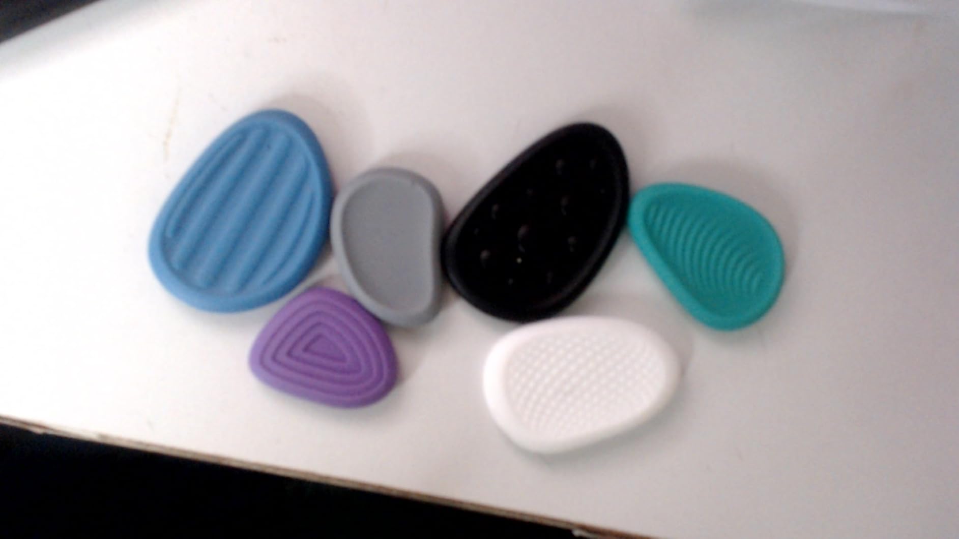 Fidget Toys Adults Sensory Stone: 6 Pack Textured Worry Stone for Autism Kids Calming Down - Fidget Stress Toys for Anxiety Relief - Small Students Prizes Fidget Toys customer photo 1