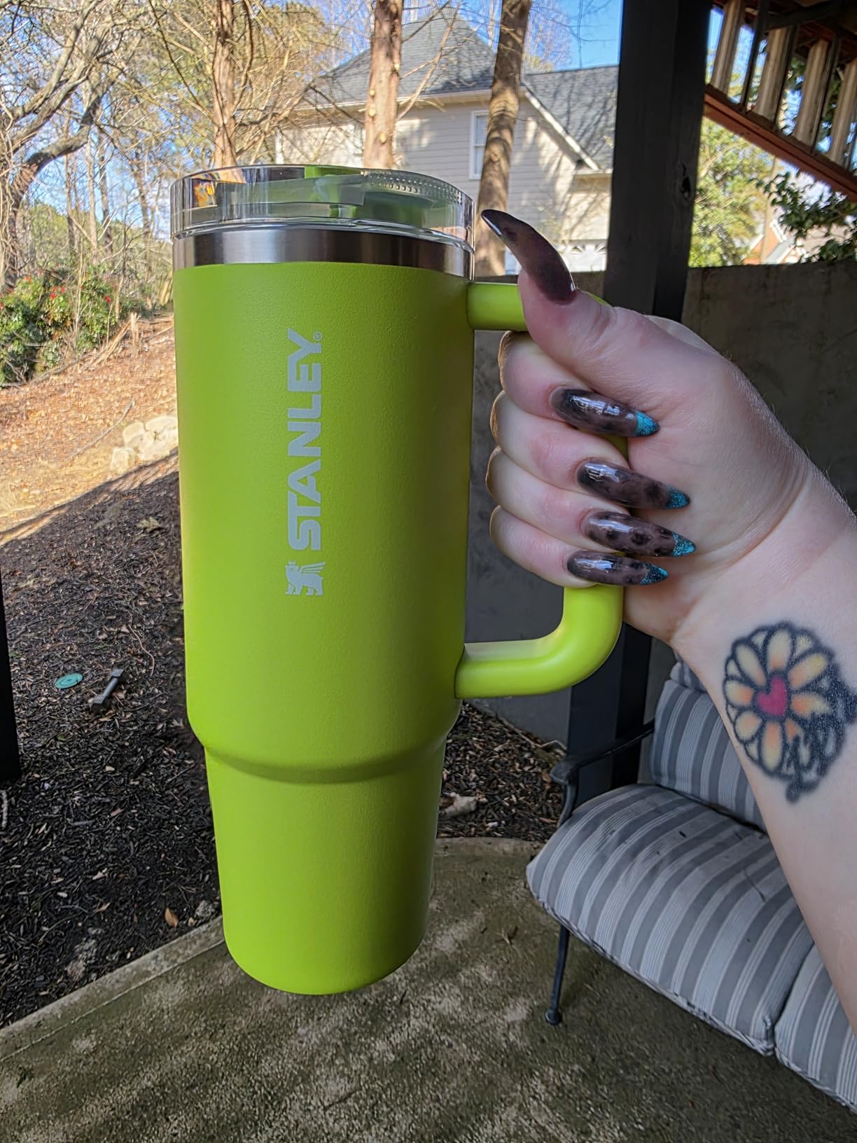 Stanley Quencher ProTour Flip Straw Tumbler with Leakproof Lid 30 oz | Built-in Straw and Handle | Cup Holder Compatible for Travel | Insulated Stainless Steel Cup | BPA-Free | Rose Quartz customer photo 1