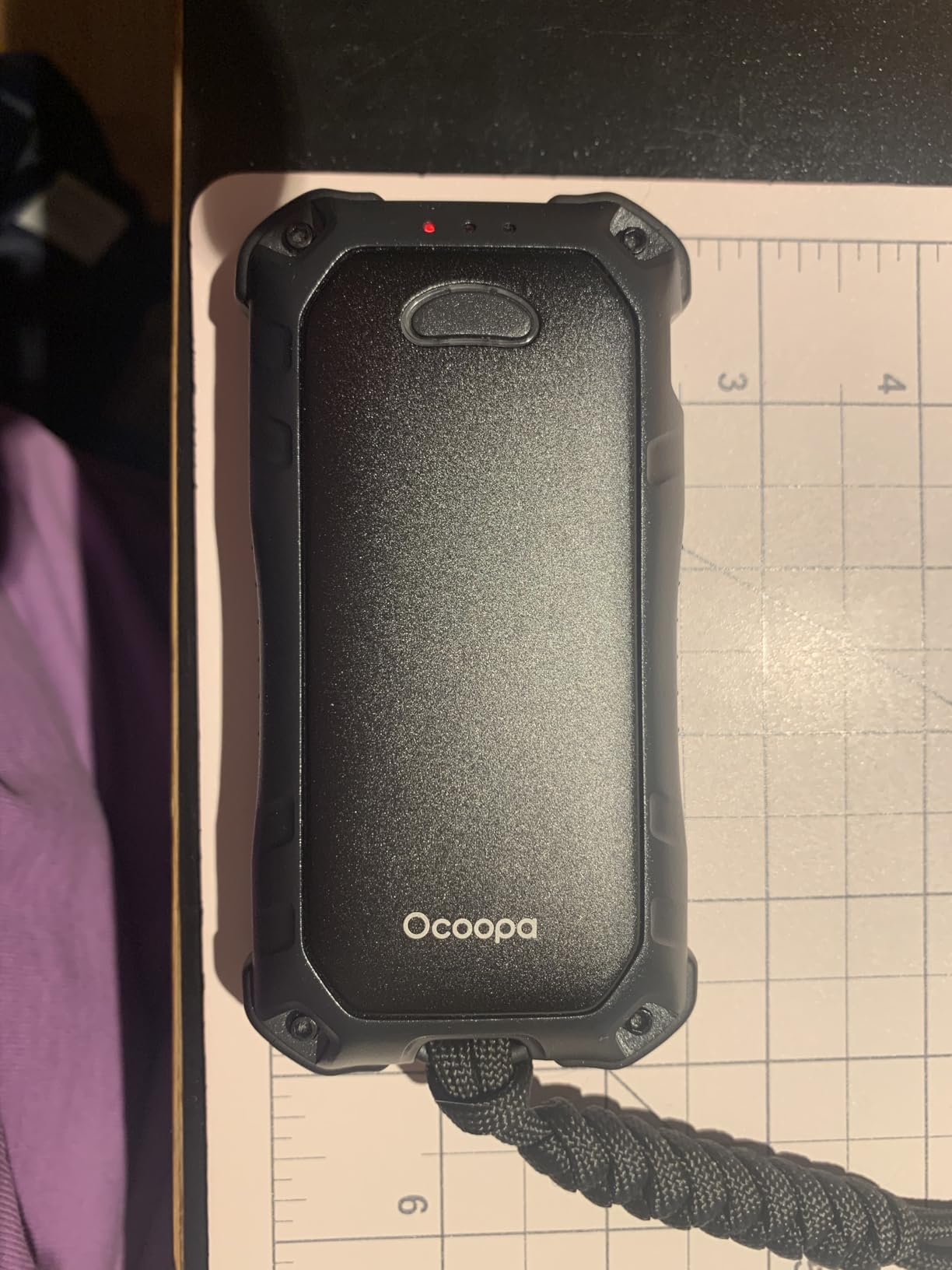 OCOOPA IP56 Waterproof Hand Warmers Rechargeable 10000mAh, Extra Heat Mode, 16hrs Heat, Handwarmer with Torchlight, PD & QC Electric Hand Warmer, Winter Outdoor Gifts for Men Hunting Camping Hiking customer photo 2