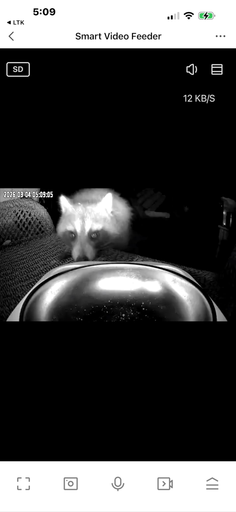 Automatic Cat Feeder with 2K Camera: 5G WiFi Automatic Dog Feeder with Night Vision, Cat Food Dispenser with 7L Large Food Storage Container for Multiple Pet, Detachable for Easy Clean - 29 Cup customer photo 2