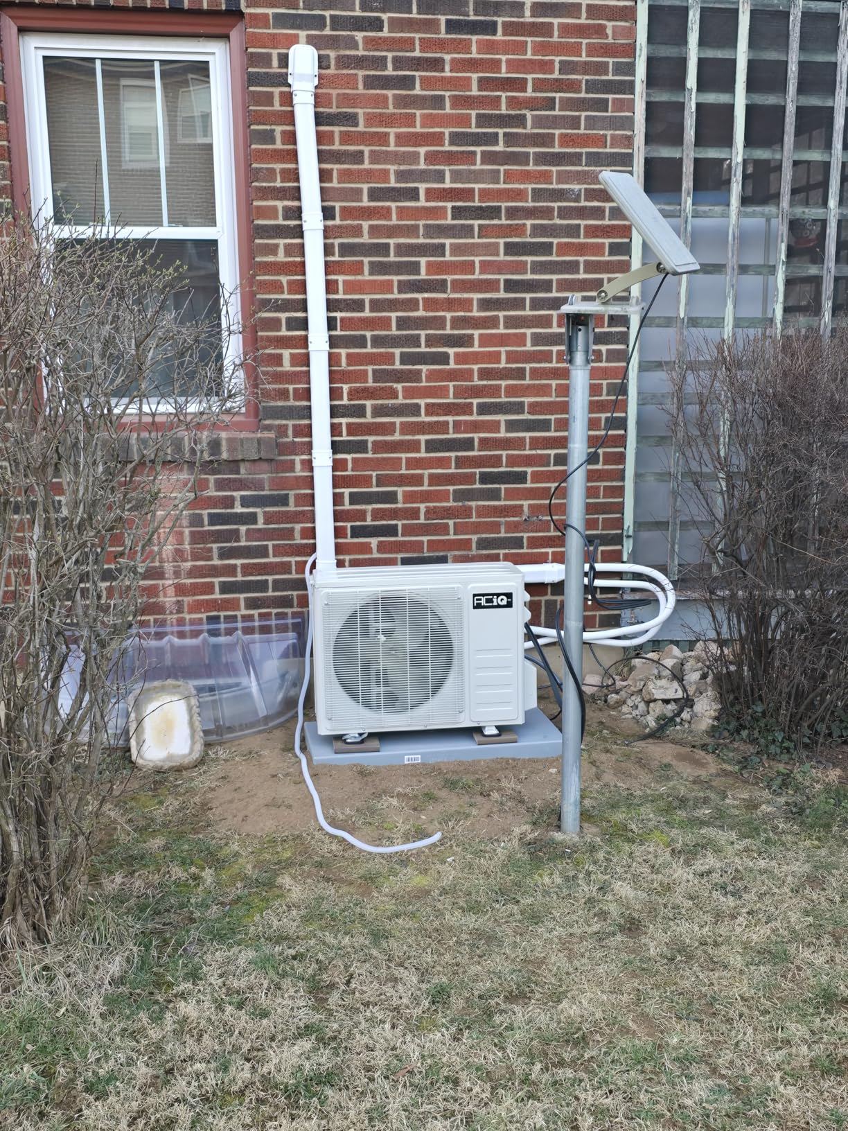 ACiQ 21 SEER2 Essentials 18000 BTU Comfortable Mini Split AC/Heating System, 1.5 Ton White Wall Mount Ductless Heat Pump AC Unit, with 16ft Installation Kit | WiFi Control, 208/230V, R454B customer photo 1