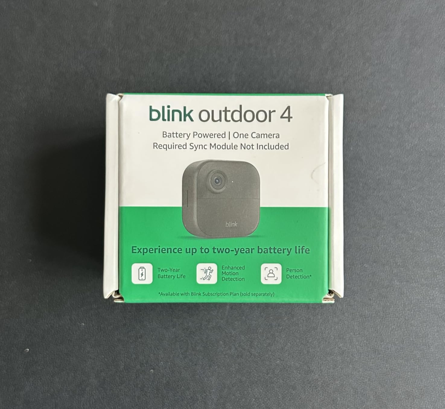 Blink Outdoor 4 - Wireless smart security camera, two-year battery life, 1080p HD day and infrared night live view, two-way talk. Sync Module Core included - 2 camera system customer photo 2