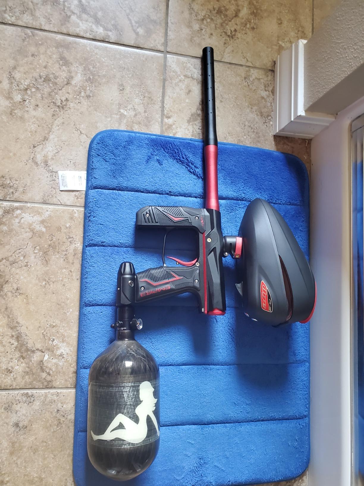 Empire Axe 2.0 Paintball Marker Dust Silver Dust Gold paintball gun customer photo 1