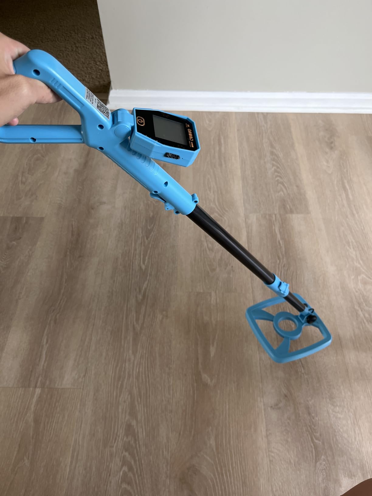 OMMO Metal Detector, Rechargeable Built-in Battery Kids Metal Detector with Funny LCD Display, Adjustable Metal Detectors for Kids with Waterproof Search Coil USB Cable for Detecting Treasure customer photo 2