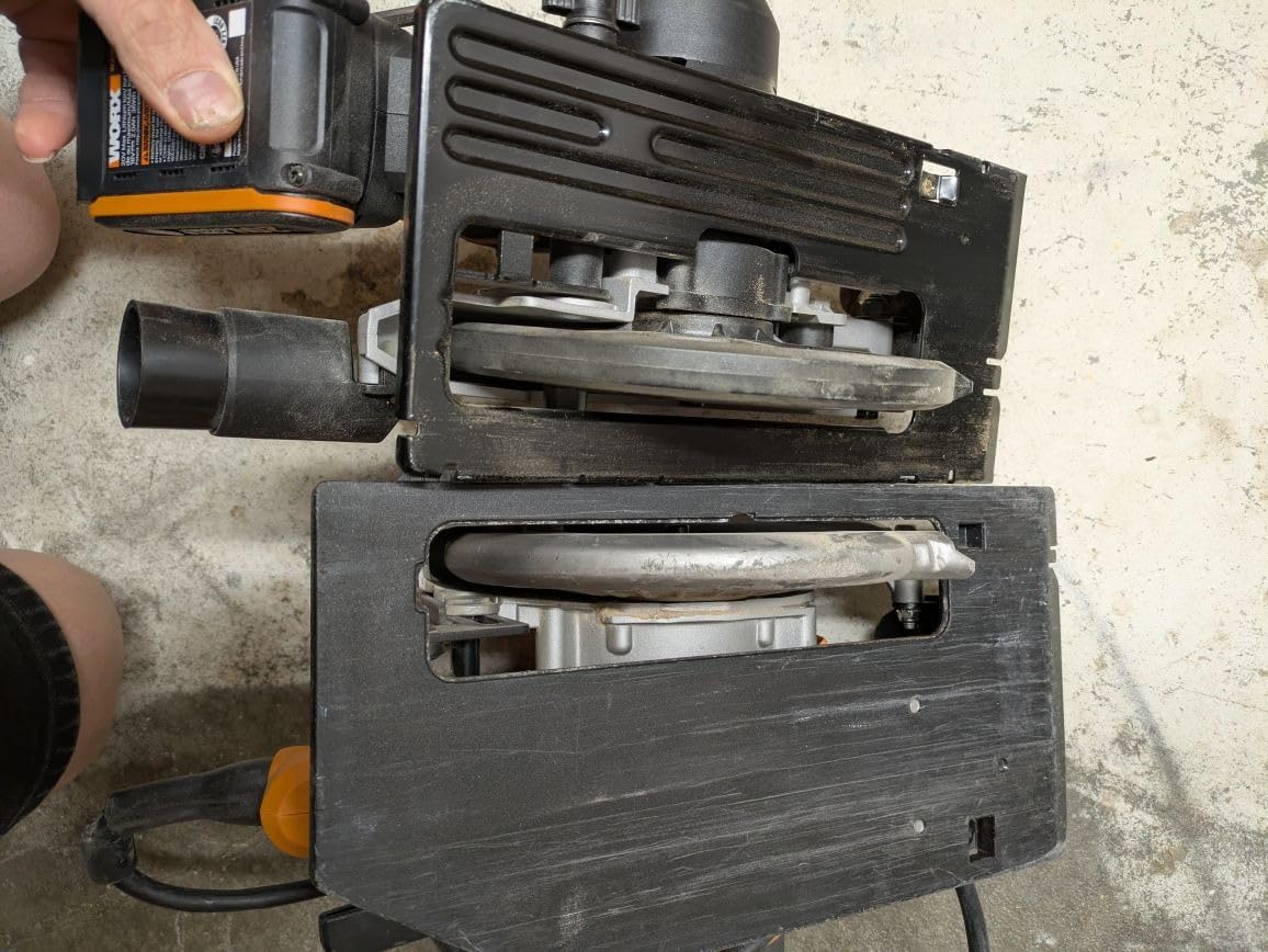 WORX Cordless Circular Saw, 20V 6-1/2-Inch Blade Circular Saw, Powerful and Fast Cutting with up to 4,700 RPM, Compact & Lightweight Design, 20V 2.0 Ah Battery and Charger Included customer photo 2