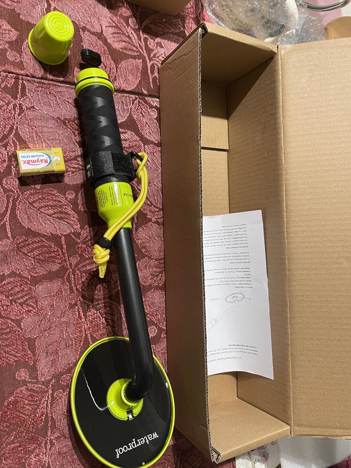 GC-2008 Portable Underwater Metal Detector with Vibration & Light Alerts, Waterproof & Durable Design for All Terrains customer photo 1