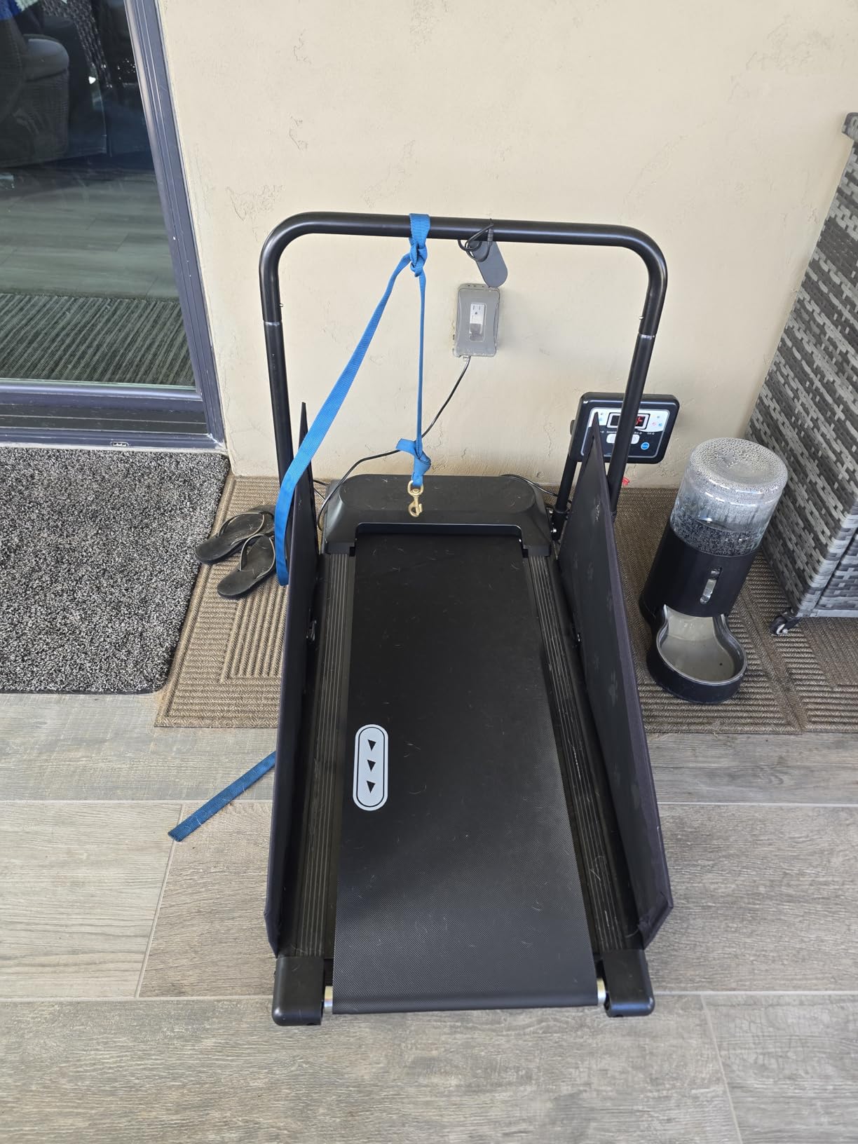 CIIHI Dog Treadmill for Medium Small Dogs - 265lbs Weight Capacity Pet Running Machine with 360° Rotatable Display - 2 in 1 Treadmill for Pet Fitness with Move Wheels and Remote Control customer photo 2
