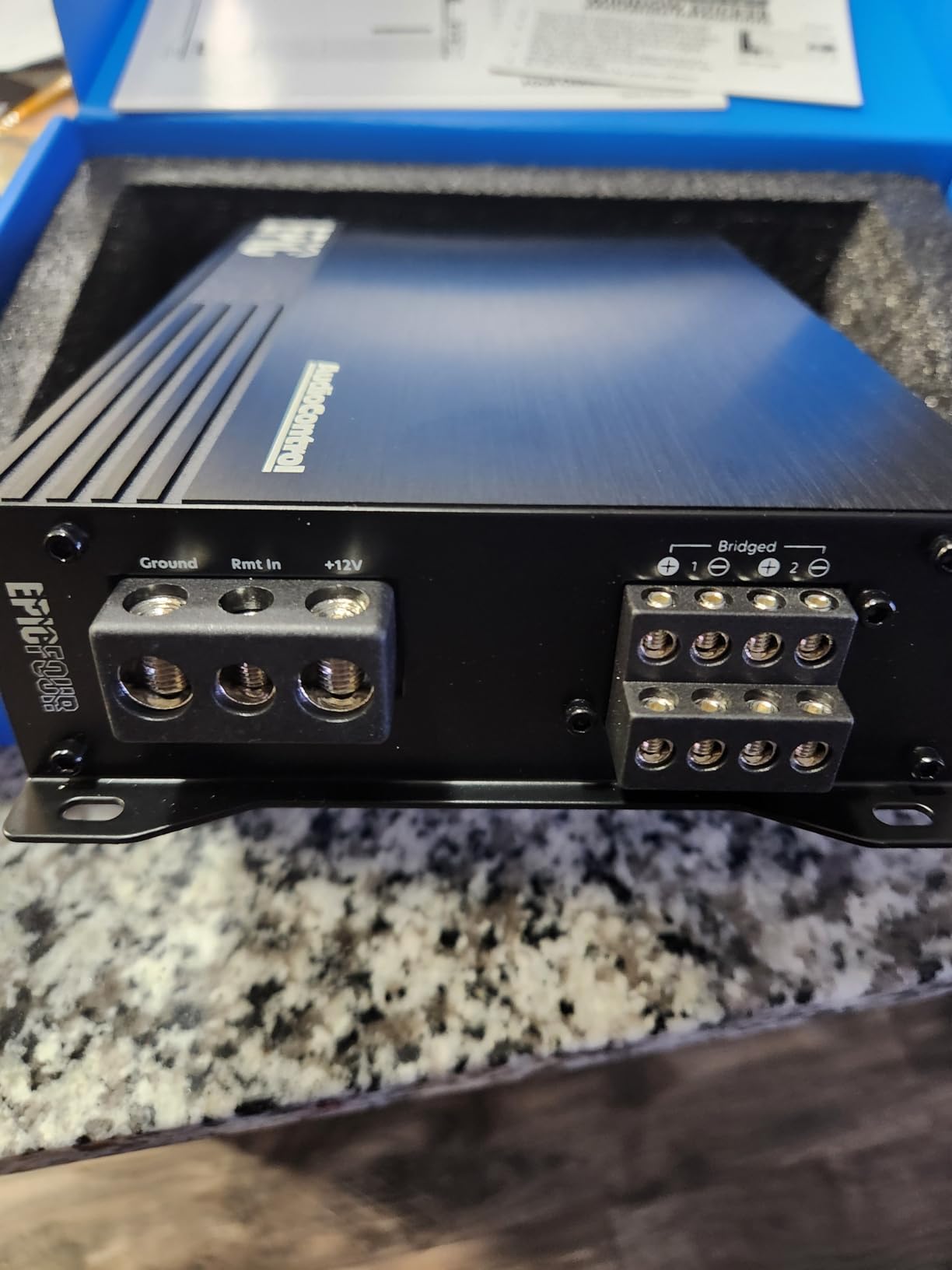 AudioControl EPICFIVE 5-Channel Amplifier Car Audio 1100W RMS, Compact Digital Class D, Includes Bass Knob, High/Low Pass & Subsonic Filter, Epic Bass Boost, Smart Auto Protection, Epicenter Link customer photo 1
