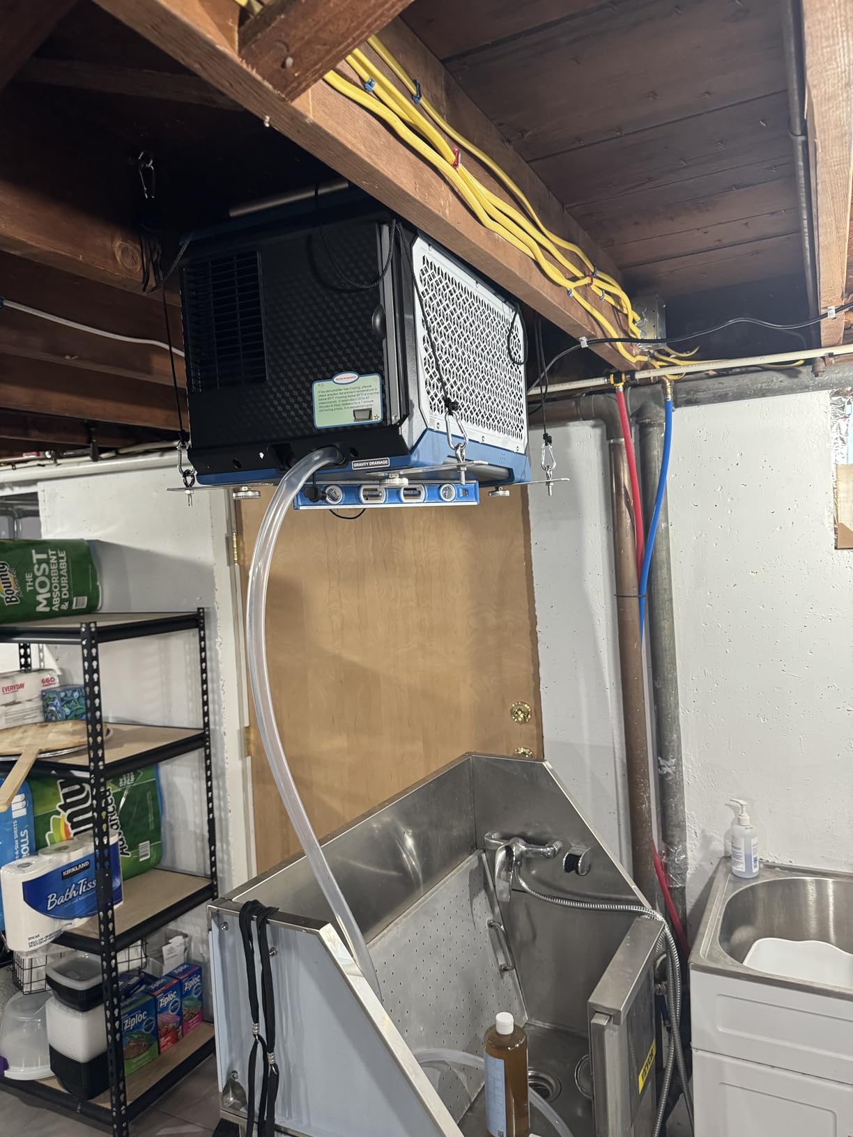 ARGENDON Crawl Spaces Dehumidifier with Pump and Drain Hose, 145 Pint Commercial Dehumidifier for Basement, Large Spaces, Auto Defrost, Compact, 5 Years Limited Warranty customer photo 1