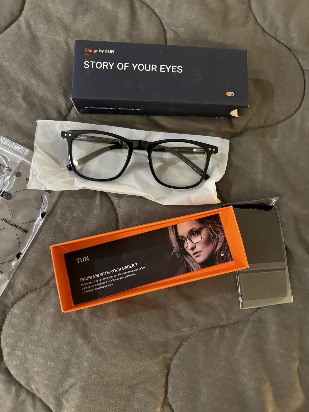 TIJN Sleep Glasses Blue Green Light Blocking Dual AR Coatings Amber Lens for Computer Gaming Screen Fatigue & UV Protection customer photo 1