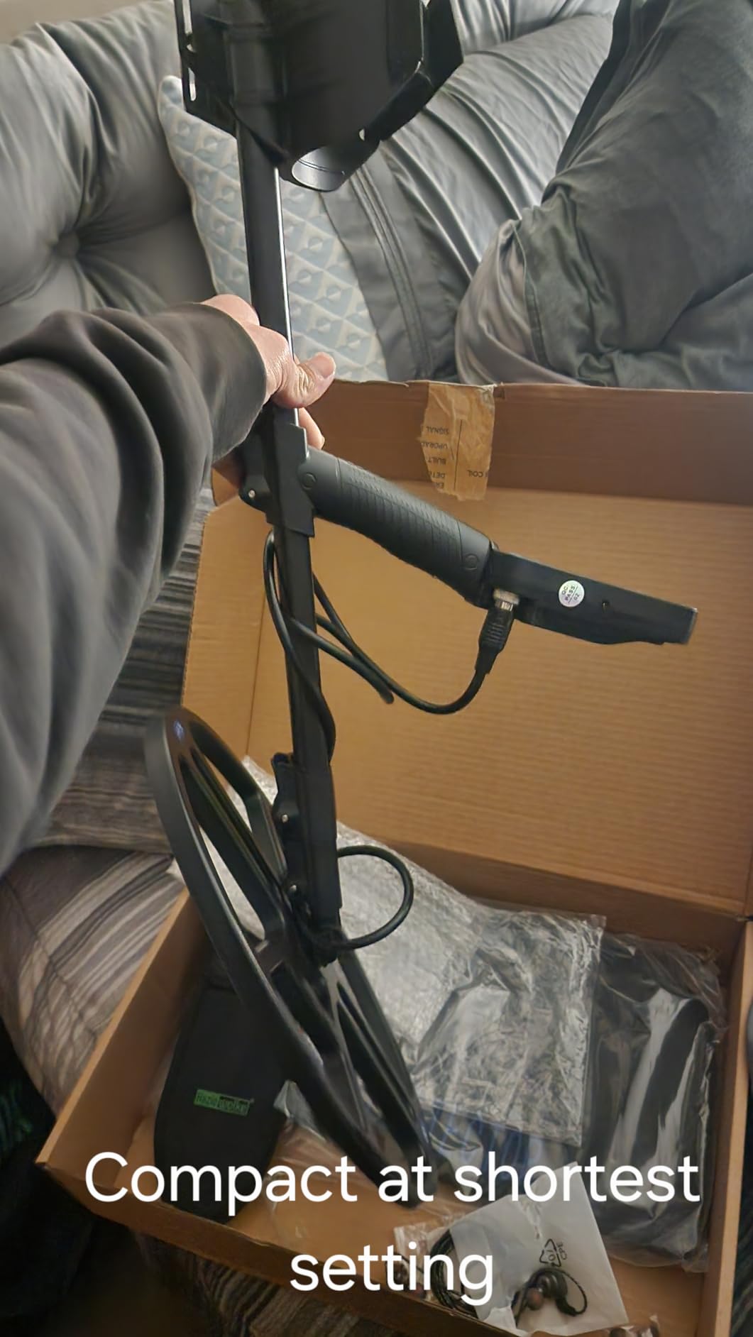 14'' Metal Detectors for Adults, Waterproof Double-D Search Coil, Professional Metal Detector with Pinpoint Mode, 13 inch Detection Depth, 4 Modes customer photo 1