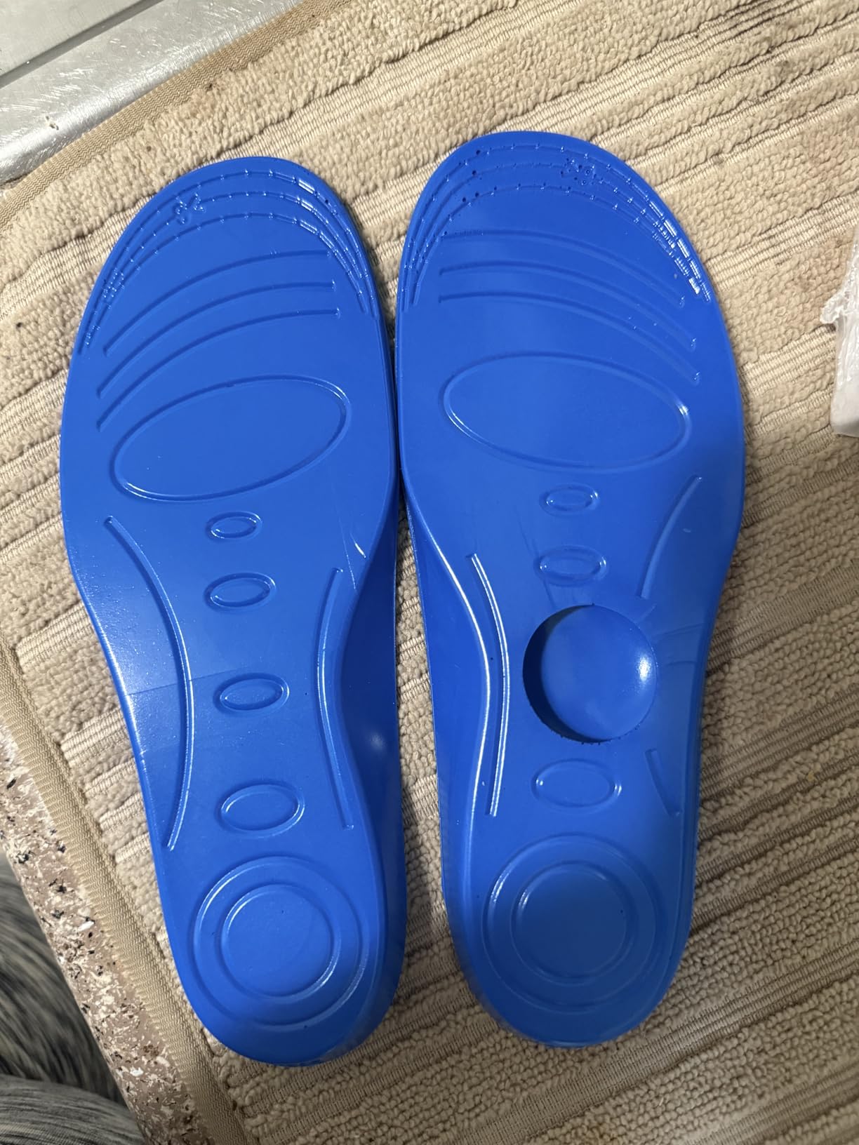 Shoe Insole for Airtag, Shoe Insert for Kids and Adults, Comfortable Footwear Mount (Blue, Foot:10.3-11IN/Insole:10.7-11.4IN/M's 9.5-M's12) customer photo 1