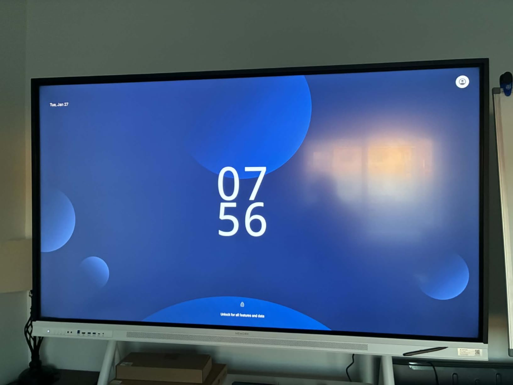 65 Inch 4K Smart Board - Google EDLA-Certified Interactive Whiteboard, Android 14, 50-Point Touch, Wireless Casting - Digital Whiteboard for Classrooms & Hybrid Offices customer photo 1