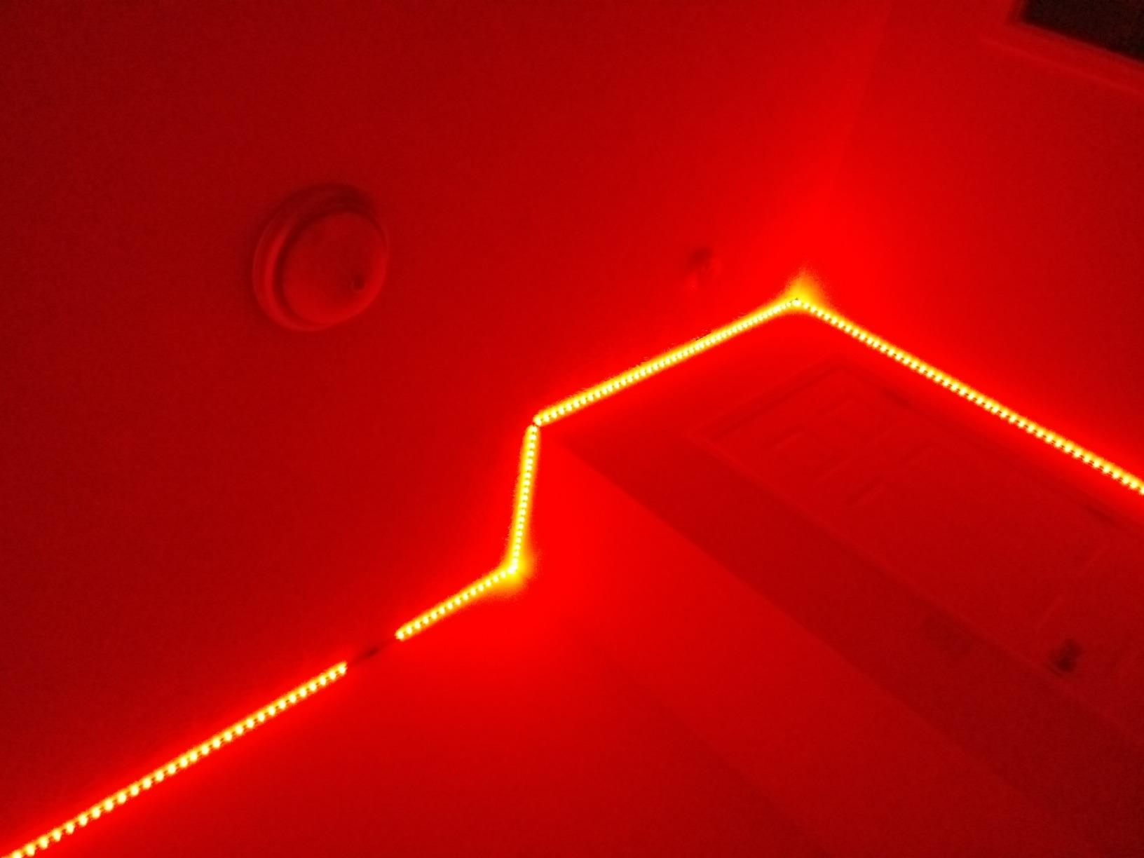 L8star Battery Powered Led Strip Lights, 2x16.4Ft (32.8Ft),Two Sets of Strip Light with 4 AA Battery Box/USB RGB LED Lights, Remote and APP Control customer photo 1
