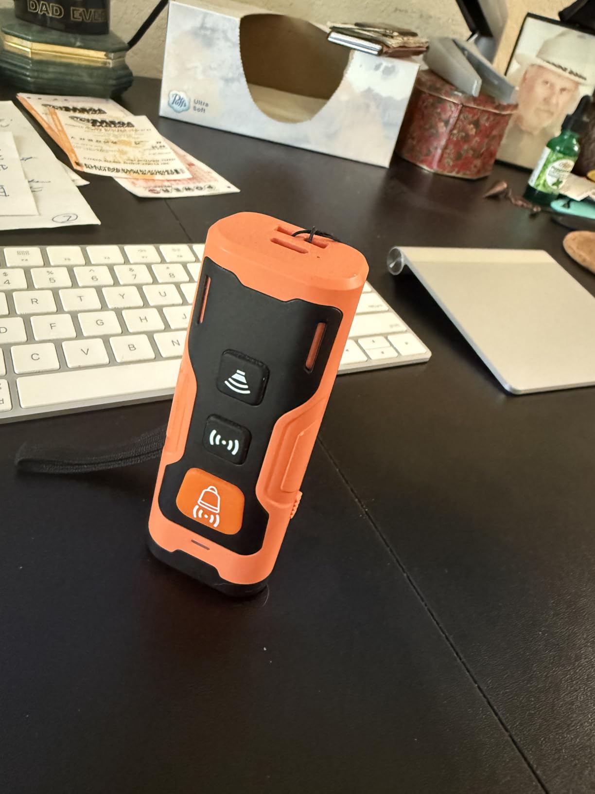 Dog Bark Deterrent Devices for Own or Neighbor's Dog Ultrasonic Dog Training Device Safe & Effective Portable Anti Barking Device for Dogs Indoor Outdoor Use Orange customer photo 1
