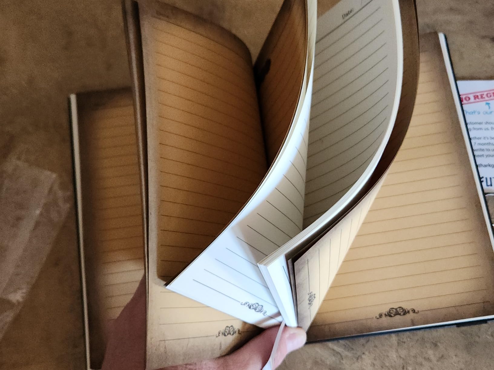 Futhark DND Notebook/Journal - 200 Pages with 3D Colored Bird Embossed Faux Leather Cover with Pen and Pen Holder - Ideal for Dungeons & Dragons/D&D. Great RPG Accessories Gift for DM & Players customer photo 1