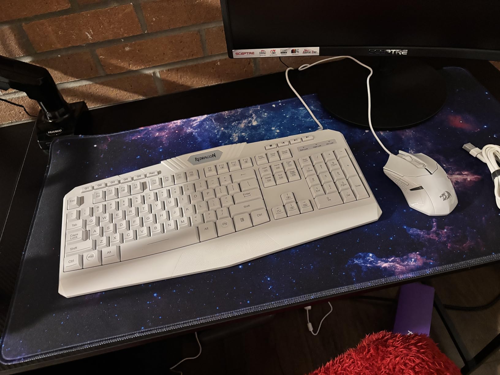 Redragon S101M-KS Gaming Keyboard and Mouse Wireless with Tri-Mode, RGB Keyboard and 4800 DPI Gaming Mouse, 10 Independent Multimedia Keys for Wins, PC, Computer, Wireless S101 Ideal for Gamer customer photo 1