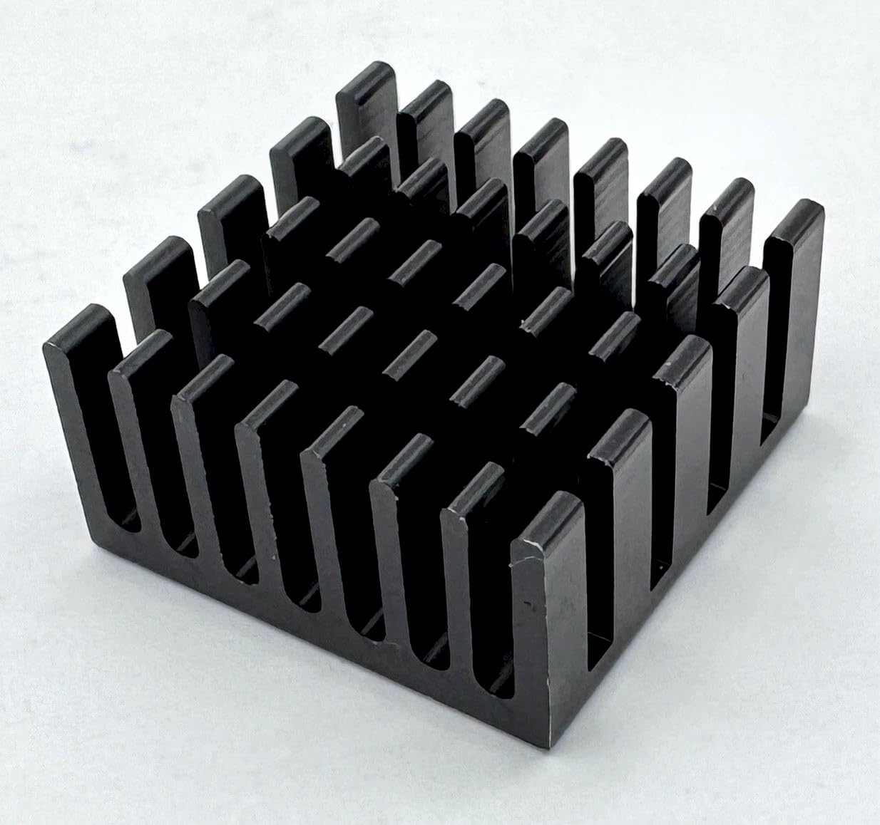 20pcs 9mm Mini Heatsink Kit, Includes 3M 8810 Thermal Conductive Adhesive Tape, Cooler Heat Sink for Cooling VRM Stepper Driver MOSFET VRam Regulators (9mmx9mmx5mm) customer photo 1