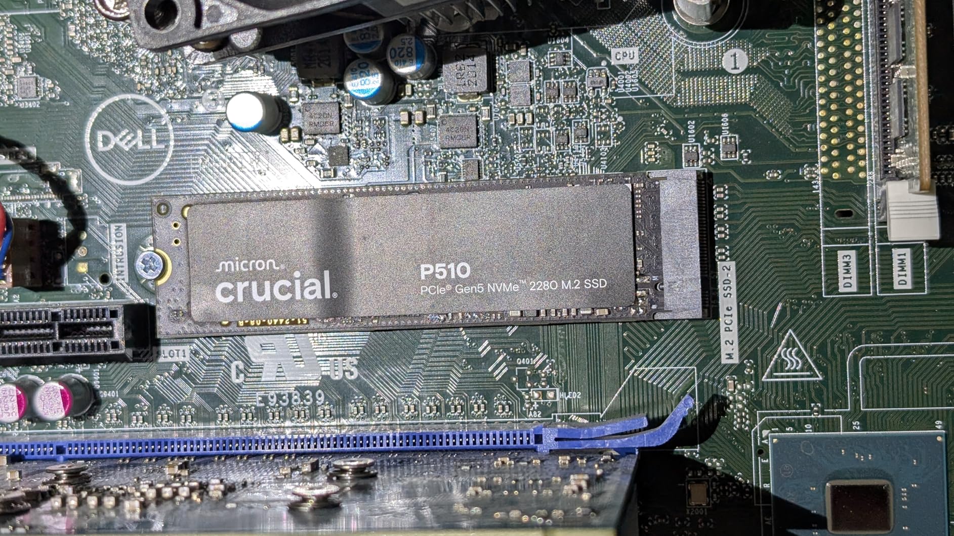 Crucial P510 PCIe Gen5 NVMe 2TB SSD with Heatsink, Up to 10,000MB/s, TLC NAND, Laptop & Desktop (PC) Compatible, for Gamers & Creatives customer photo 1