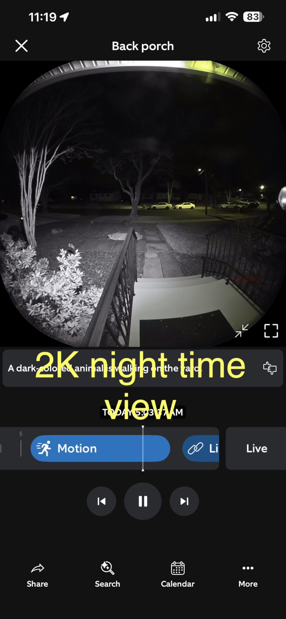 Ring Wired Doorbell Pro (newest model), Home or business security, Retinal 4K with wide-angle video, 10x Enhanced Zoom, and Low-Light Sight, Deep Silver customer photo 1