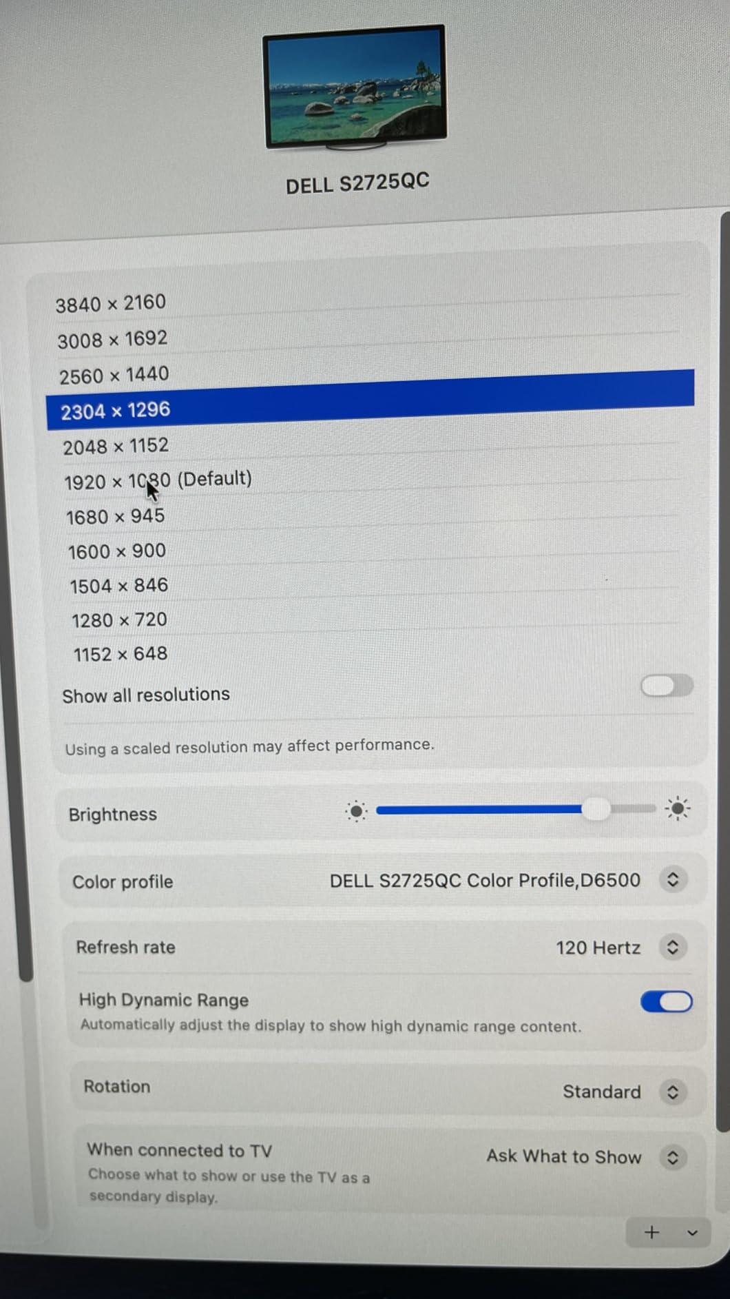 Dell 27 Plus 4K USB-C Monitor S2725QC - 27-inch 4K 3840 x 2160 120Hz, AMD FreeSync Premium, sRGB 99% customer photo 1