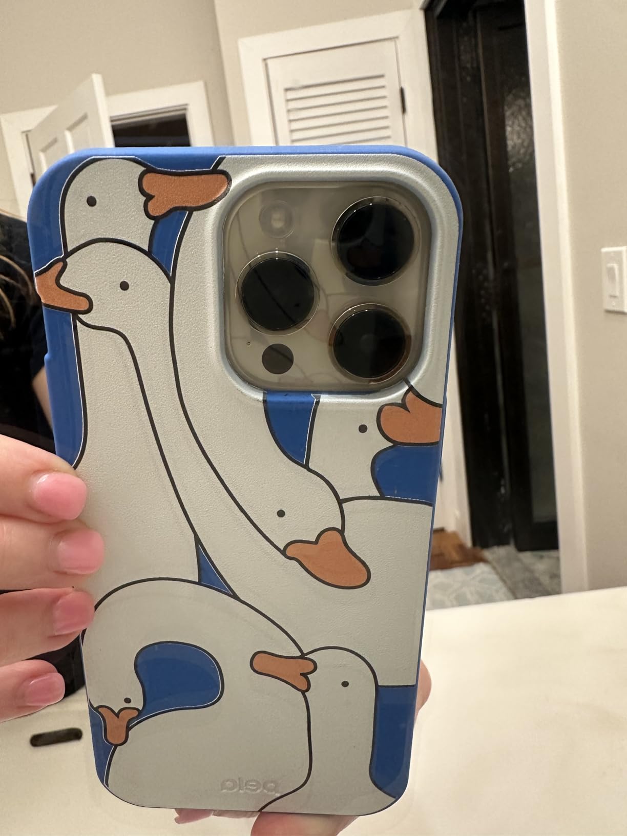 Pela Phone Case for iPhone 12 / iPhone 12 Pro - Limited Edition - Supports Wireless Charging - Eco Friendly - Silly Goose customer photo 2