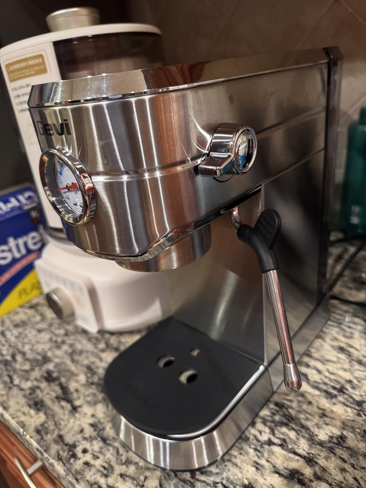 Gevi Commercial Espresso and Coffee Makers, Professional 20 Bar Espresso Maker with Milk Frother, Stainless Steel customer photo 2