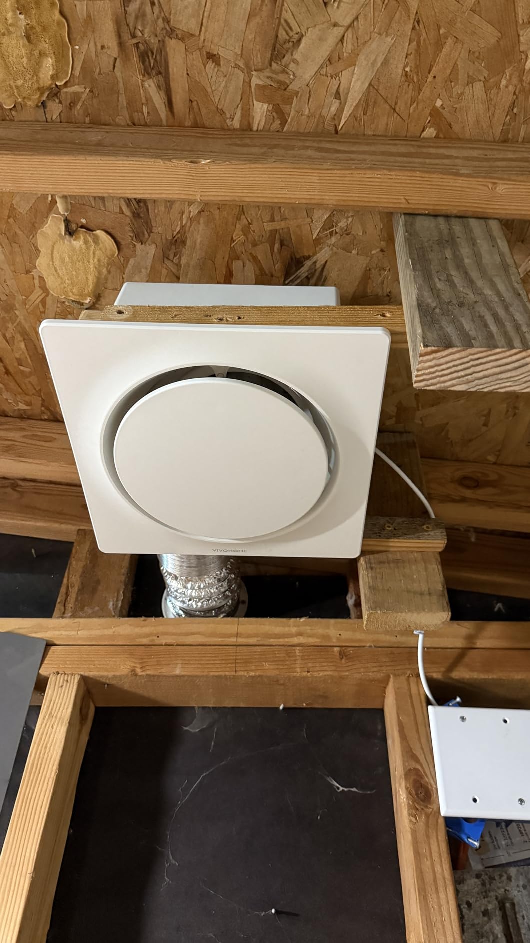 VIVOHOME AutoFlow Bathroom Exhaust Fan with Humidity Sensor (160-110-30CFM) - Energy-Saving EC Motor,10.2-inch Ceiling Retrofit Bath Fan, No Attic Access Needed customer photo 1