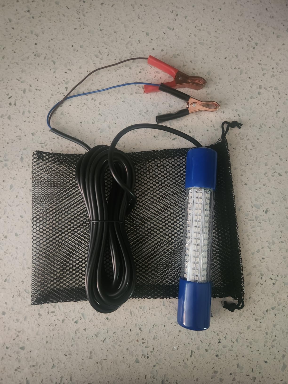 18W Underwater Fishing Light, IP68 Waterproof DC 12-24V LED Fish Bait Light Submersible Finder Attractants Lamp customer photo 1